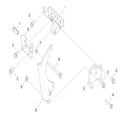 Group 62: Alternator Brackets, continued  第62組：交流發(fā)電機(jī)支架，“GM93289,”“GM93285,”“GM91650,”“GM85414,”“GM85412,”“GM85410,”“GM5161